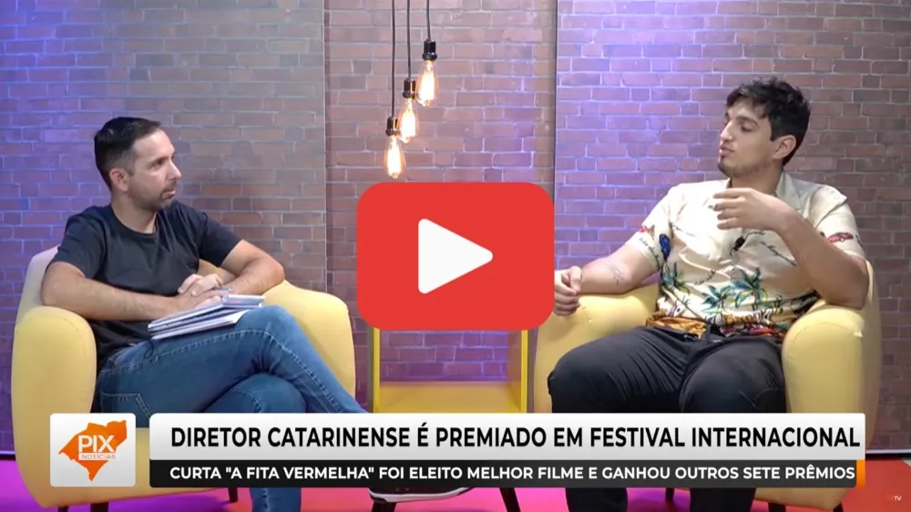 Matéria de TV sobre A Fita Vermelha
