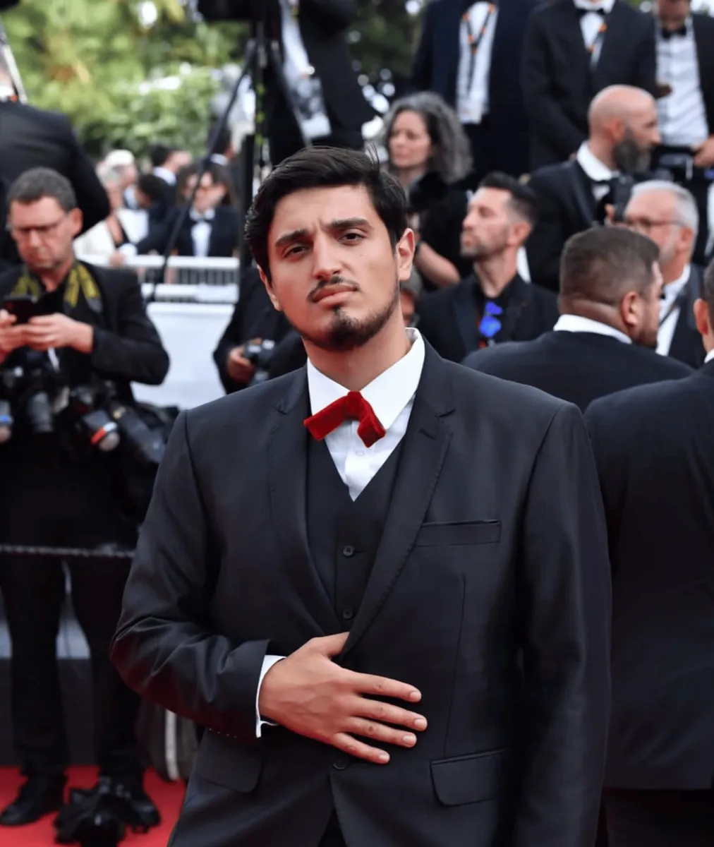 Nestor Luiz no tapete vermelho do Festival de Cannes