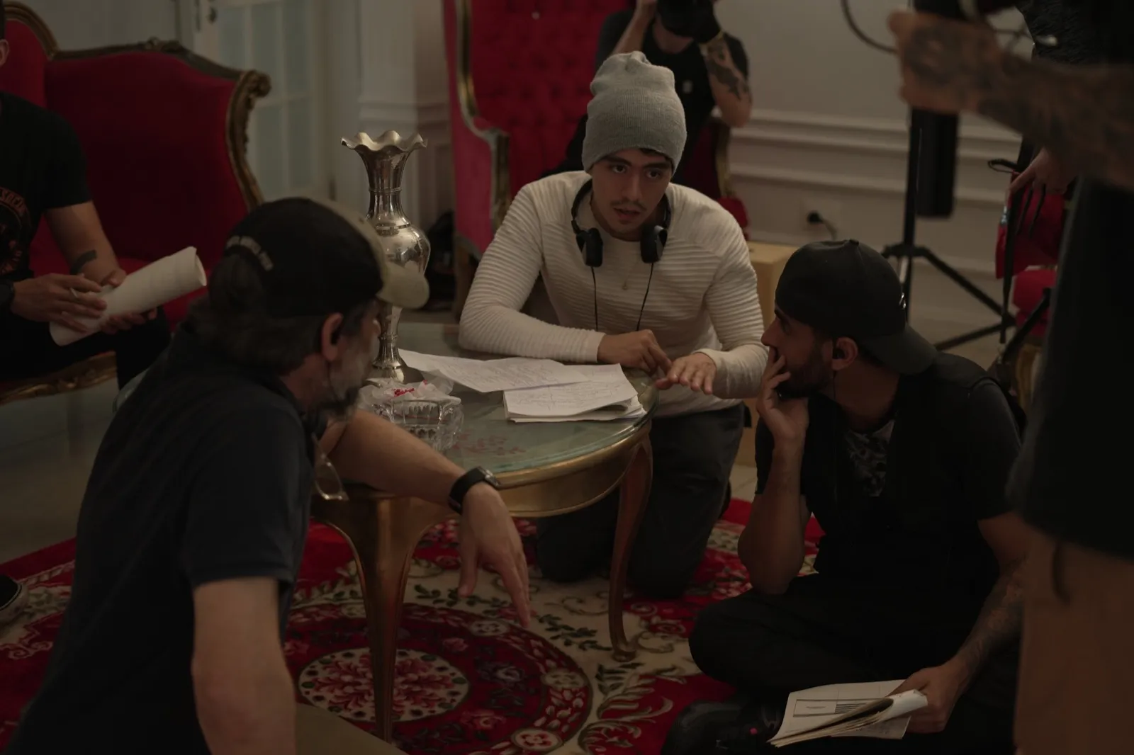 Bastidor de set de filmagem